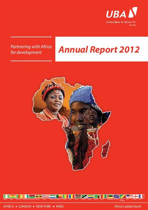 United Bank For Africa Plc Uba Ng Annual Report