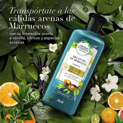 Shampoo Herbal Essences Con Aceite De Argán x 245 ml Mercacentro