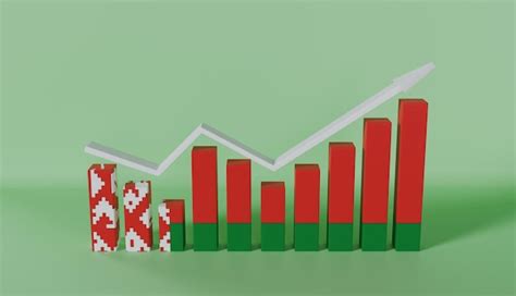 Premium Photo Belarus Flag Bar Chart Graph Increasing Values On