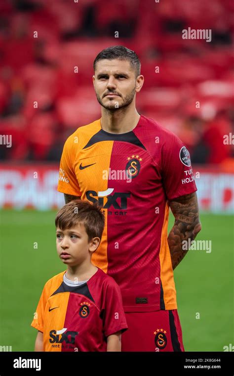 ISTANBUL TURKEY OCTOBER 23 Mauro Icardi Of Galatasaray During The