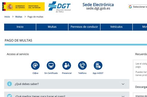 Pago De Multas Dgt Todo Sobre Cómo Cuándo Y Dónde Hacerlo Autobildes