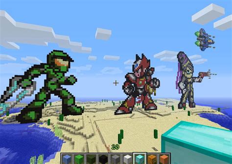 Minecraft pixel characters by Kesdiodrick on DeviantArt