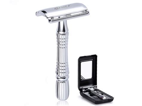 Baili Bd176 Double Edge Safety Razor With Mirrored Travel Case — Tools And Toys