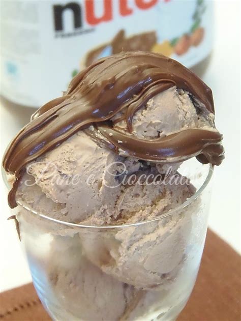 Gelato Alla Nutella Senza Gelatiera Che Non Ghiaccia In Frigo Ricetta