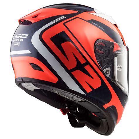 LS2 ARROW C EVO FF323 STING BLAU/FLUO ORANGE LS2-103233752 Integral ...