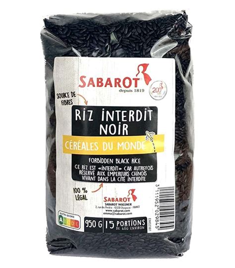 Riz Noir Interdit G