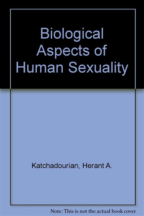 Biological Aspects Of Human Sexuality 9780155043473