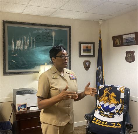 Naval Station Norfolk Welcomes First Black Female Commanding Officer