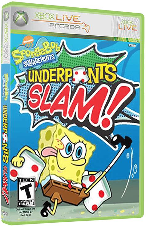 Spongebob Squarepants Underpants Slam Rom And Iso Xbox 360 Game