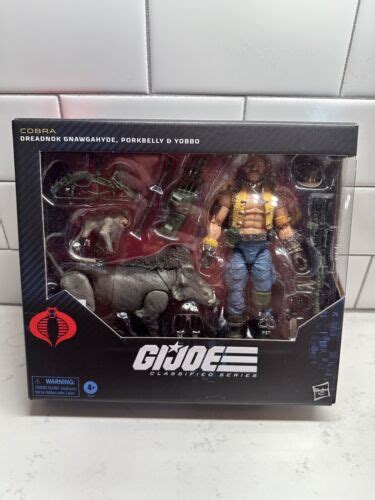 In Hand Gi Joe Classified Series Dreadnok Gnawgahyde Porkbelly Yobbo