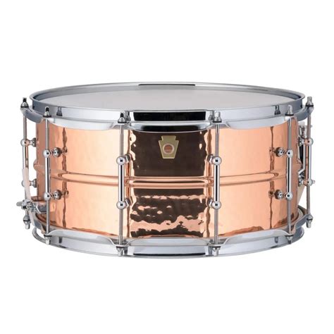 Ludwig Copper Phonic X Snare Drum With Tube Lugs