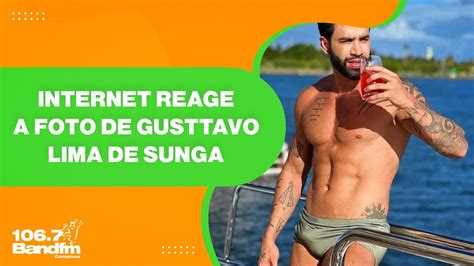 Gusttavo Lima Posta Foto De Sunga Nas Redes E P Blico Reage Youtube