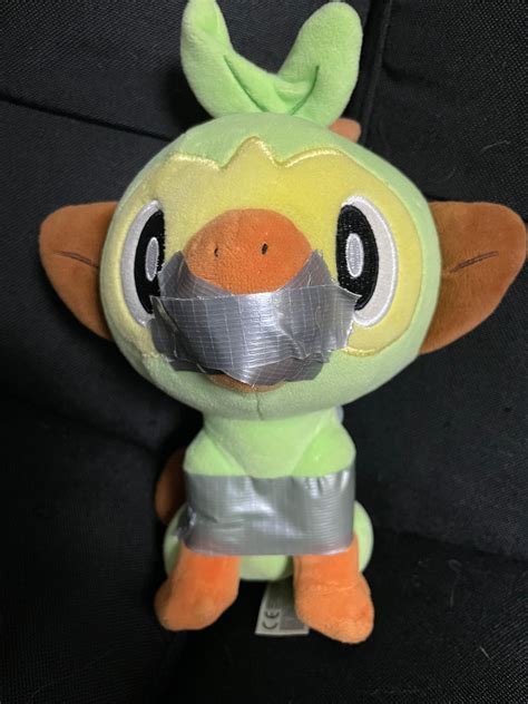 Grookey Tightly Taped By Gagaplush On Deviantart