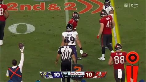 Tampa Bay Buccaneers Vs Baltimore Ravens Full Highlights 3rd Qtr Nfl