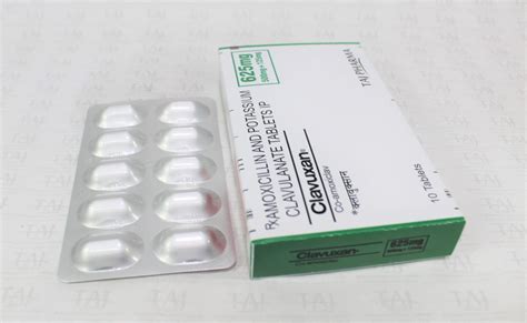 Amoxicillin and Potassium Clavulanate Tablets Manufacturers & Suppliers ...