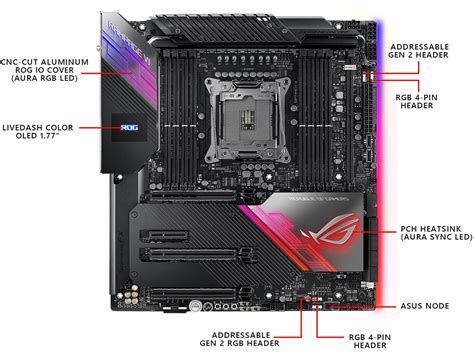 ASUS ROG Rampage VI Extreme Encore LGA 2066 Extended ATX Intel