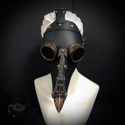 Plague Doctor Mask Face Mask Steampunk Bird Mask Raven Mask Etsy