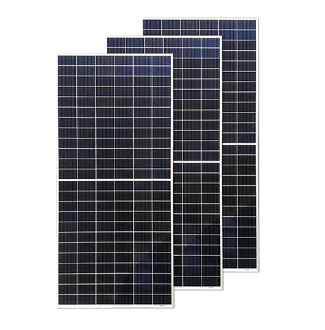 W W Half Cut Mono Crystalline Photovoltaic Perc Pv Modules Solar