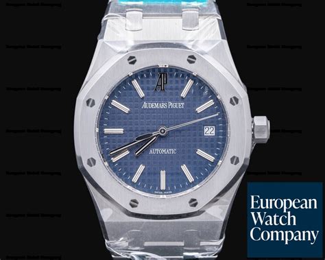 Audemars Piguet 15300stoo1220st02 Royal Oak Blue Dial 15300st Ss