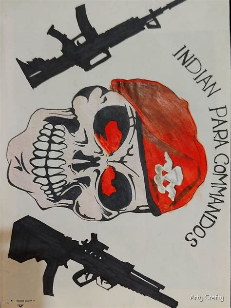 Indian Para Commando Sticker For Sale By 23artycrafty Redbubble