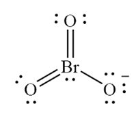 What is the molecular geometry of the $\ce{BrO3-}$ ion? | Quizlet