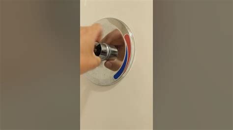 Adjusting Anti Scald In Shower Faucet Youtube