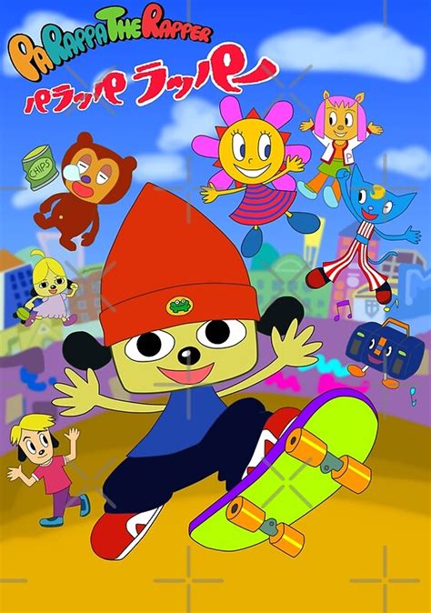 "Parappa The Rapper Anime Poster" Framed Prints by Assassinhedgie ...