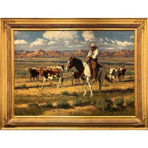 "Gathering the Longhorn" by Tony Eubanks - End of the Trail Gallery