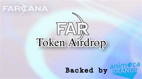 Farcana Airdrop Game Web3 Backed By Animoca Brand Youtube