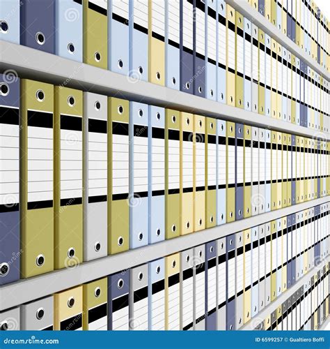 Archive Folder Background Royalty Free Stock Photography Image 6599257