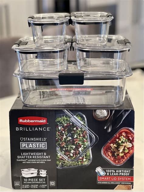 Rubbermaid Brilliance Leak-Proof Food Storage - Home of The Humble Warrior