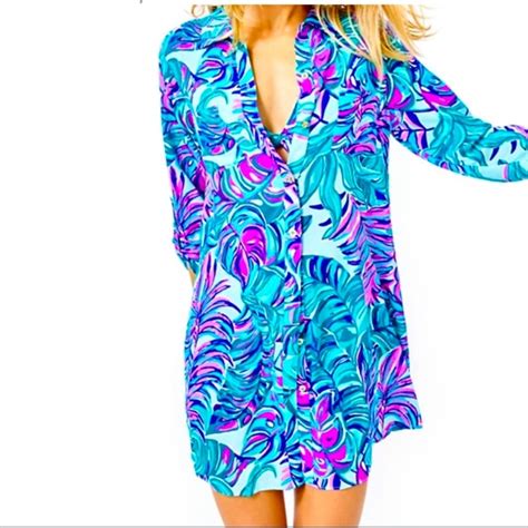 Lilly Pulitzer Swim Nwt Lilly Pulitzer Natalie Cover Up Poshmark