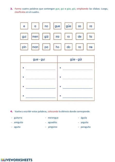 100843 La Diéresis Anaant85 Liveworksheets