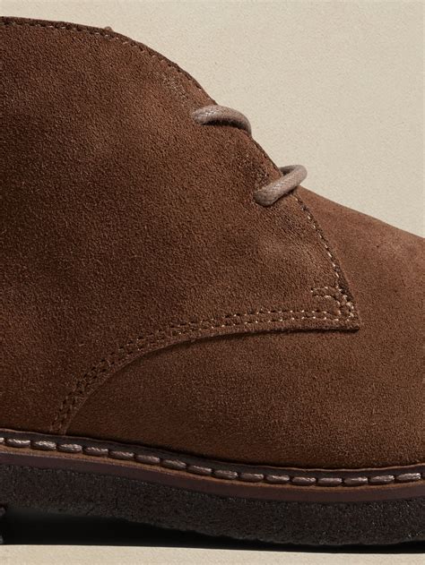 Suede Chukka Boot Banana Republic Factory