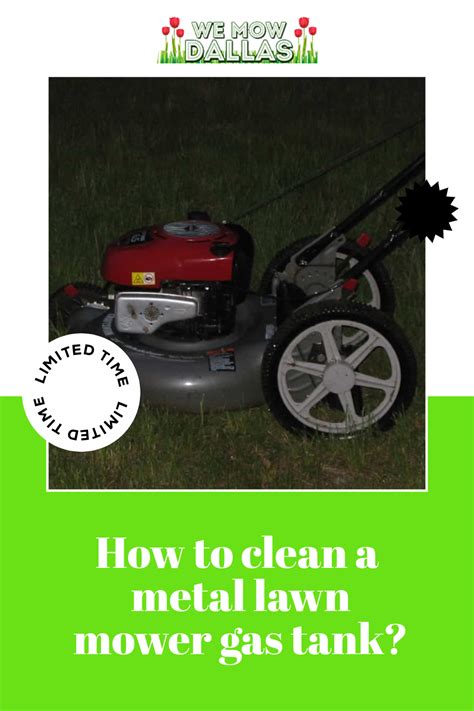 How To Clean Lawn Mower Gas Tank Artofit