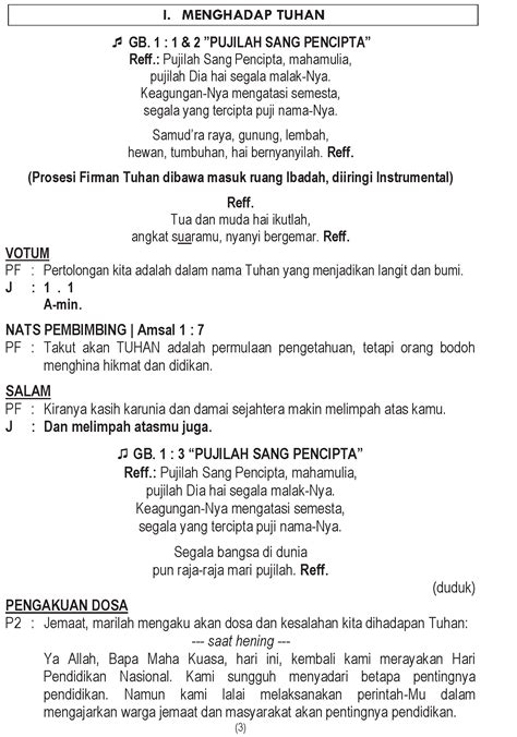 0600 Wib Tata Ibadah Minggu 07 Mei 2023 Minggu V Sesudah Paskah