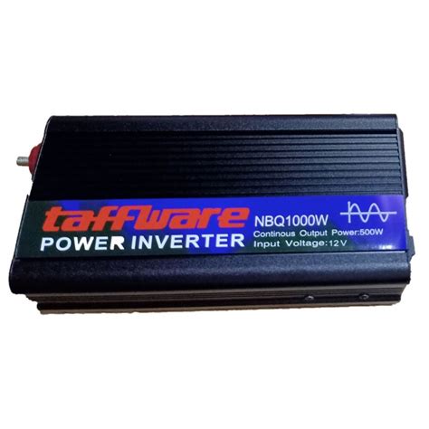 Jual Taffware Car Power Inverter Pure Sine Wave DC 12V To AC220V 1000W