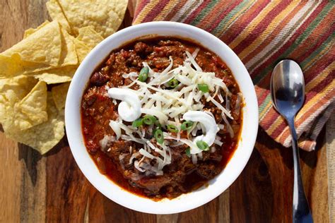 Smoked Brisket Chili The Mountain Kitchen