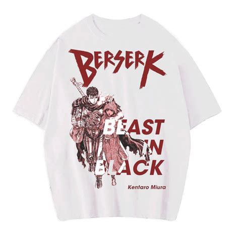 Jual Patternmerch Berserk Beast And Black Oversized T Shirt Kaos