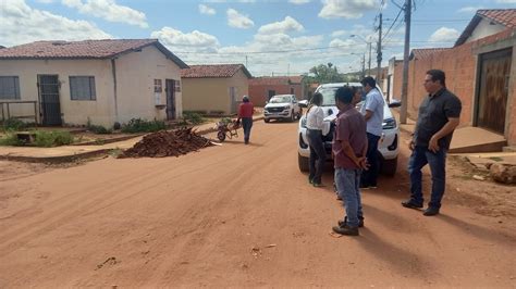 Obras De Recupera O De Drenagens E Esgoto Come Am No Residencial