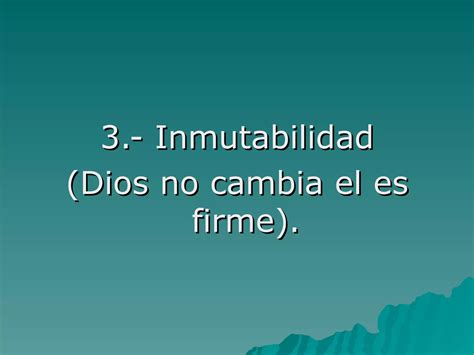 Los Atributos De Dios Ppt