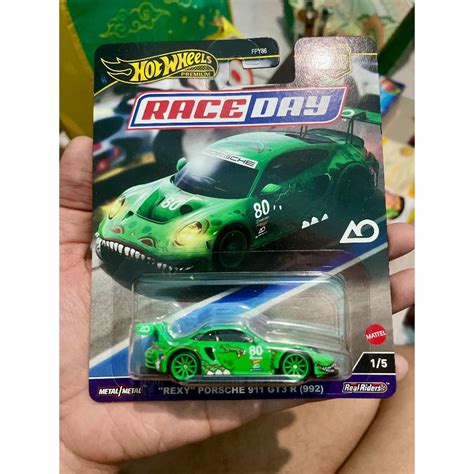 Hot Wheels Race Day Porsche GT R Rexy Shopee Malaysia