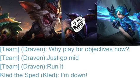 Kled Vs Gwen How To Win With A Troll How To Win When Behind