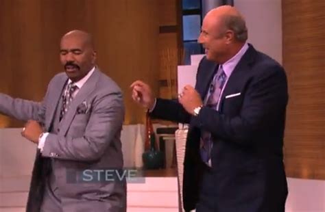 Steve Harvey Shows Dr. Phil How to Dance