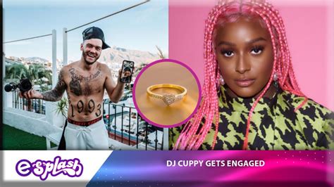 See Reactions Dj Cuppy Gets Engaged To British Boxer Ryan Taylor Youtube