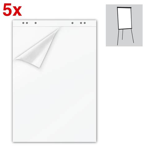 Flipchart Papier Blanko X Cm Blatt Bl Cke B Roshop