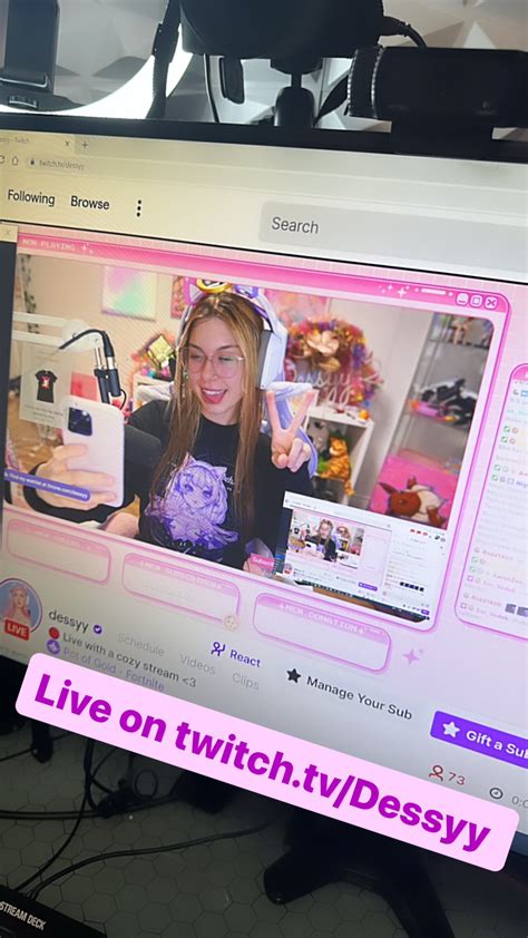 TW Pornstars Dessyy Twitter Live Now On Fortnite Comfy Stream 1 25