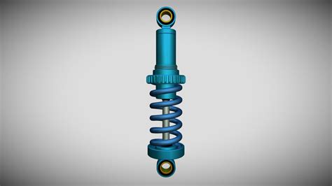 Custom Shock Absorber 3d Model By H4kon 4211a16 Sketchfab