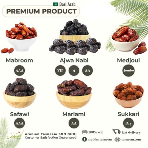 Kurma Rahmah Sempena Ramadhan Kurma Ajwa Nabi Safawi Mabroom Mariami