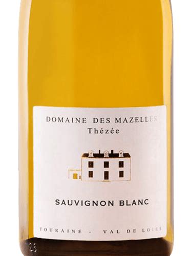 2021 Guy Allion Domaine des Mazelles Thézée Sauvignon Blanc Vivino US